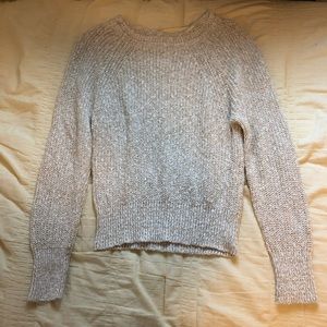 NEVER WORN STUNNING BEIGE KNIT FREEPEOPLE SWEATER ✨